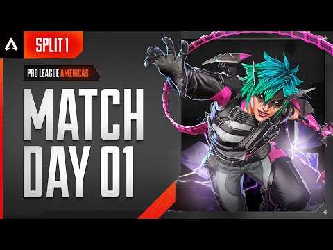 ALGS Year 6 Split 1 Pro League | Match Day 1 | Americas | Group A vs B | Apex Legends