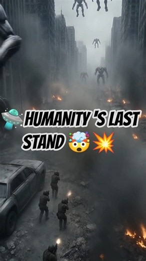 Massive Alien Mecha Invasion 🌍🤖#SciFi #AlienInvasion #FutureWar #Robot #Robots #ViralShorts #ai