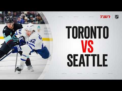 Toronto Maple Leafs vs. Seattle Kraken | NHL Highlights