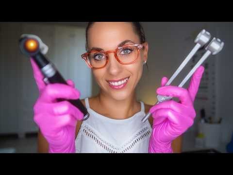ASMR Ear Cleaning & Ear Exam | No Talking Ear Triggers for Sleep