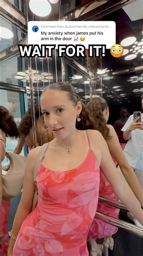 NONCHALANT ELEVATOR CHALLENGE! 🤣 #shorts