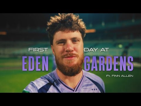 First day at Eden Gardens ft. Finn Allen | Knights TV | KKR 2026