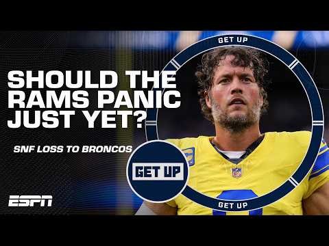 Are the 1-2 Rams IN TROUBLE?! Kyle Brandt and Jason McCourty disagree 👀 | Get Up