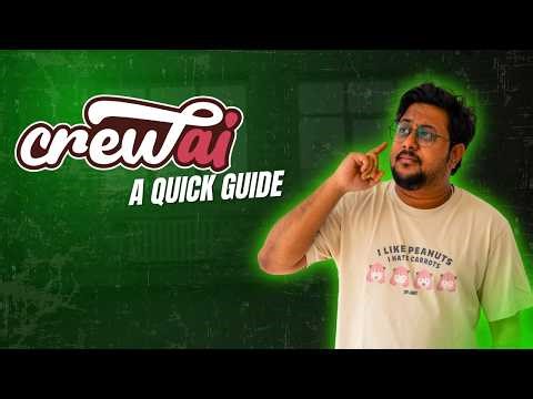 Build AI Agents in 10 Minutes with CrewAI