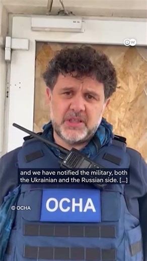 Drone strikes UN humanitarian convoy in Ukraine | DW News