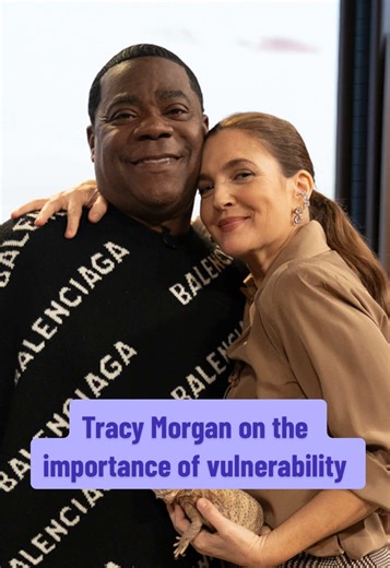 Tracy Morgan on the importance of vulnerability 🤍 #tracymorgan #vulnerability #comedy #comedian