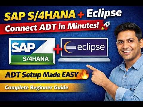 How to Connect Eclipse ADT to SAP S/4HANA |Beginner Guide(Easy Step)#sap #s4hana #eclipse #fiori