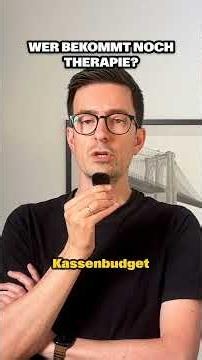 Wer bekommt noch Therapie?