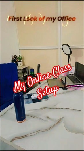 My Online class setup | office setup tour #Online #ypcomputerclasses #ytshorts