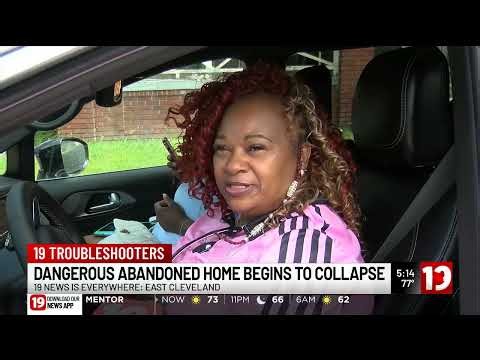 Neighbors raise concerns over deteriorating East Cleveland home