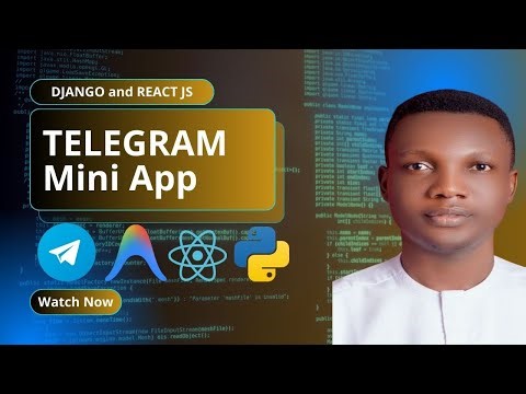 Build a Telegram Mini App with React & Django | Real-World Logistics Tracking App