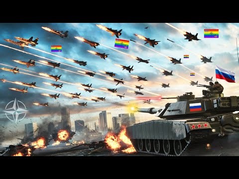 Unstoppable Defense! 41 NATO Jets Shot Down by Russian Laser Tank Power – ARMA 3