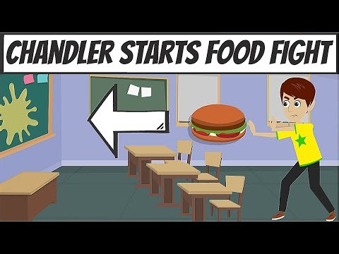 Chandler Starts a Food Fight at School / Grounded