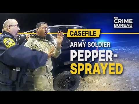 Army Lieutenant Pepper-Sprayed at Traffic Stop
