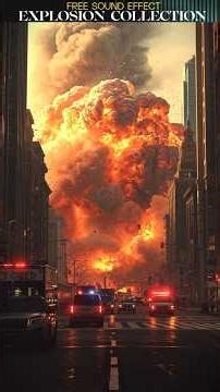 EXPLOSION SOUND EFFECT COLLECTION 13 SOUNDS #soundeffects #freesoundeffects #sound #explosions