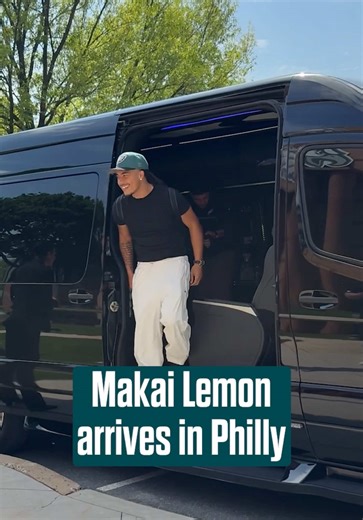 The Eagle has landed #eagles #makailemon #nfldraft | Makai Lemon