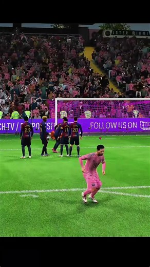 Messi scores and did cristiano celebration 🫪 #shorts #messi #cristianoronaldo