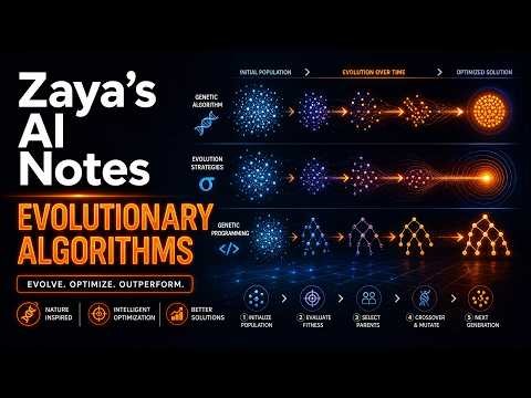 Zaya's AI Notes - Evolutionary Algorithms