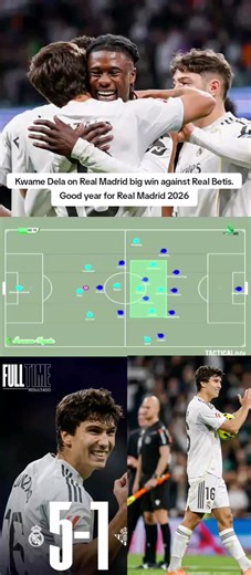 Real Madrid Celebrates Big Win Against Real Betis