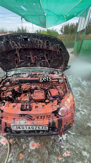 Engine bays risk damage from pressure washing mistakes #enginecleaning #pressurewashfail #autocare