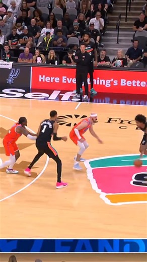 The finish 🤌 🌟 Vote #nbaallstar 📺 FanDuelSN SW | San Antonio Spurs