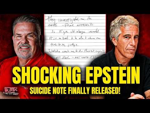SHOCKING EPSTEIN SUICIDE NOTE FINALLY RELEASED! - Bubba the Love Sponge® Show | 5/07/2026