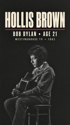 Bob Dylan – Ballad of Hollis Brown | Rare 1963 TV Performance #shorts #bobdylan #tv
