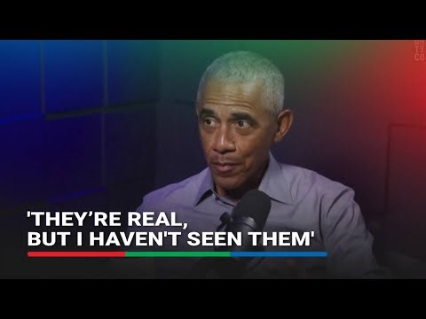 'They're real' - former US President Obama on aliens | ABS-CBN News