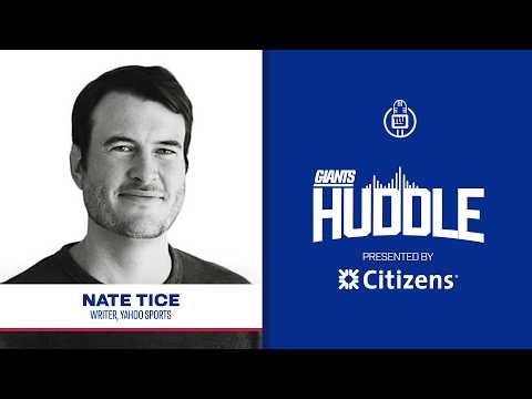Yahoo Sports' Nate Tice on Top Prospects | Giants Huddle | New York Giants