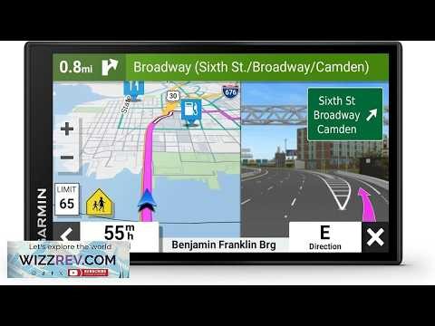Garmin DriveSmart 66 6 inch Car GPS Navigator with Bright Crisp High Resolution Maps