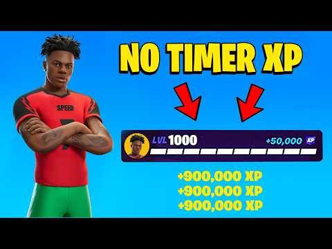 NEW BEST *NO TIMER* FORTNITE XP MAP to FARM & LEVEL UP FAST in FORTNITE WINTERFEST! (200,000!)
