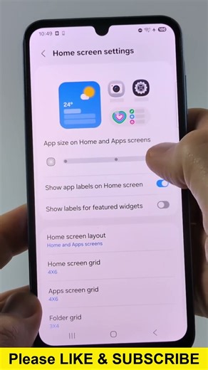 How To Change App Icon Size On Samsung