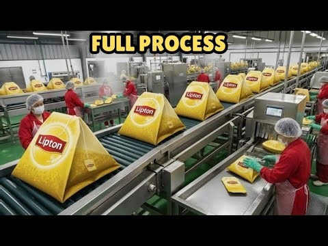 Inside the Tea Leaf Sorting & Bagging Plant