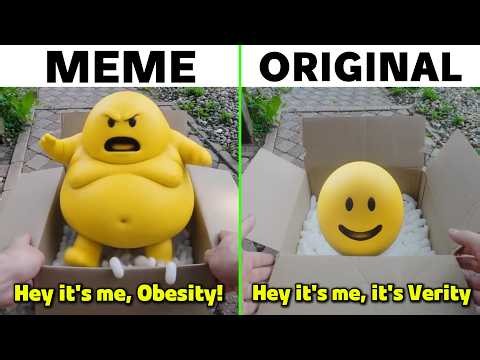 Hey It's me, It's Verity Meme vs Original