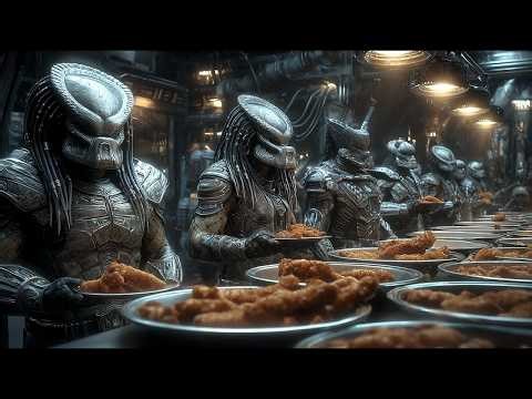 Alien-Krieger erstarrten: So sieht das „Zuhause“ der Menschen aus.