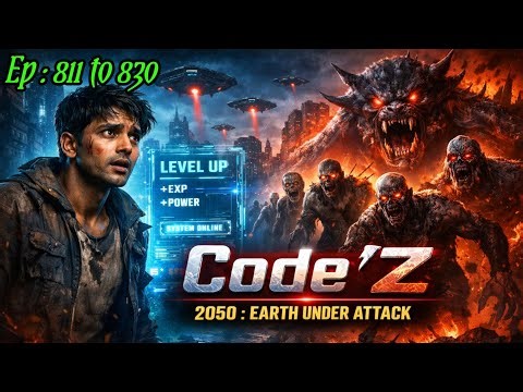 Code'Z " 2050 : Earth Under Attack : Ep- 811 to 830 | Zombie Story | pocket fm || rozverse