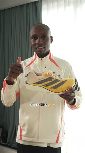 marathon magic with Sebastian Sawe | adidas #adidas #marathon #runningshoes #adiospro5