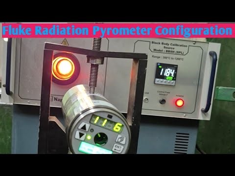 🔥 Fluke Radiation Pyrometer | Configuration, Calibration & Measurement Demo 🔥