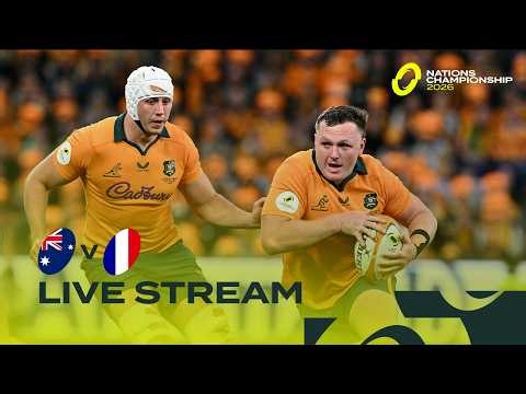 Australia v France | Nations Championship Live Match