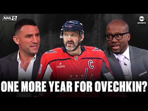 One More Season For Alex Ovechkin? The NHL on TNT Crew Thinks So 👀