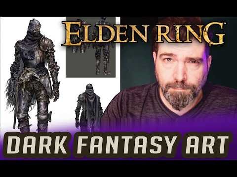 How to create DARK GOTHIC concept art like Elden Ring