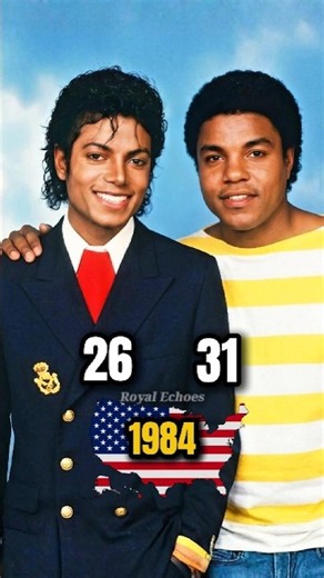 Michael Jackson & Tito Jackson: Rare Age Evolution Timeline #michaeljackson #titojackson