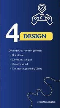 8 essential steps to write a good algorithm