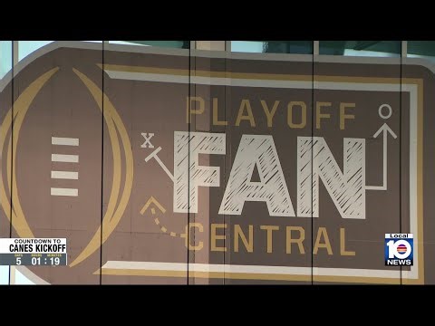 College football championship weekend takes over South Florida