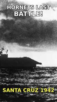 HORNET'S LAST BATTLE! | Battle of Santa Cruz Islands 1942