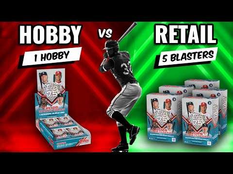 BIG TIME ROOKIE HIT!!🚨HOBBY VS RETAIL🚨2026 TOPPS UPDATE BASEBALL HOBBY BOX VS BLASTERS