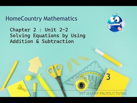 Solving Equations - Concept Overview & Lecture | Chapter 2 : Unit 2-2 | PTIII