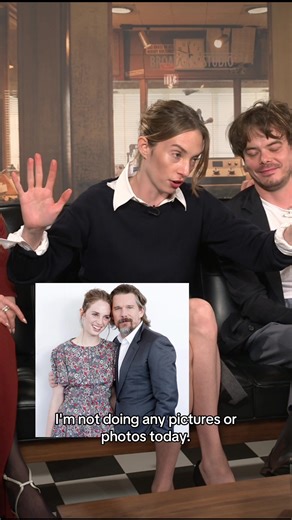 ROCKIN’ ROBIN ⚓️ This is my faborite father-daughter story! The moment #MayaHawke realized she made it big in #StrangerThings. @Netflix Philippines