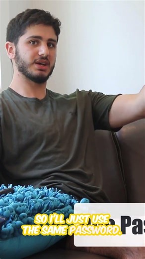 The Password He Never Changed 😳 #password #school #cybersecurity #teens