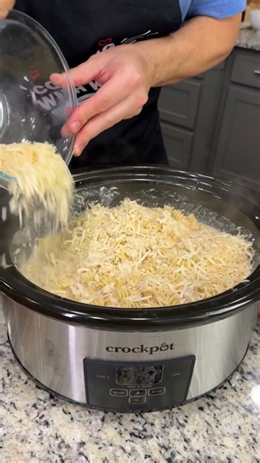 Olive Garden chicken pasta in the crock pot
